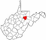 Map of Va: Barbour County