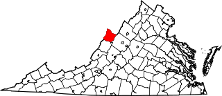 Map of Va: Highland County