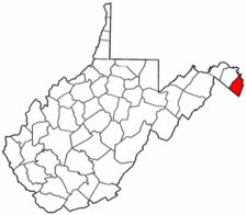 Map of Va: Jefferson County