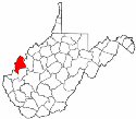 Map of Va: Mason County