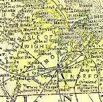 Map of Va: Nansemond County