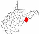 Map of Va: Pendleton County