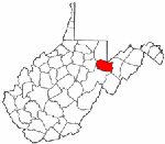 Map of Va: Tucker County